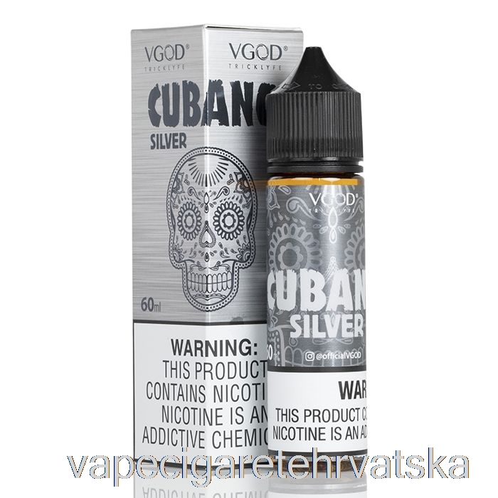 Vape Hrvatska Cubano Silver - Vgod E-liquid - 60ml 6mg